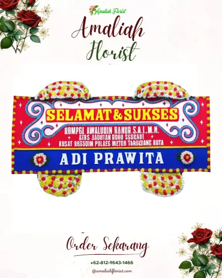 Papan Bunga Ucapan Selamat Kuwu